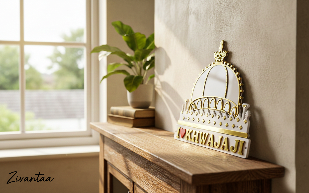 I ❤️ Khwajaji - Khwaja Garib Nawaz Dargah Wall Decor - Image 3
